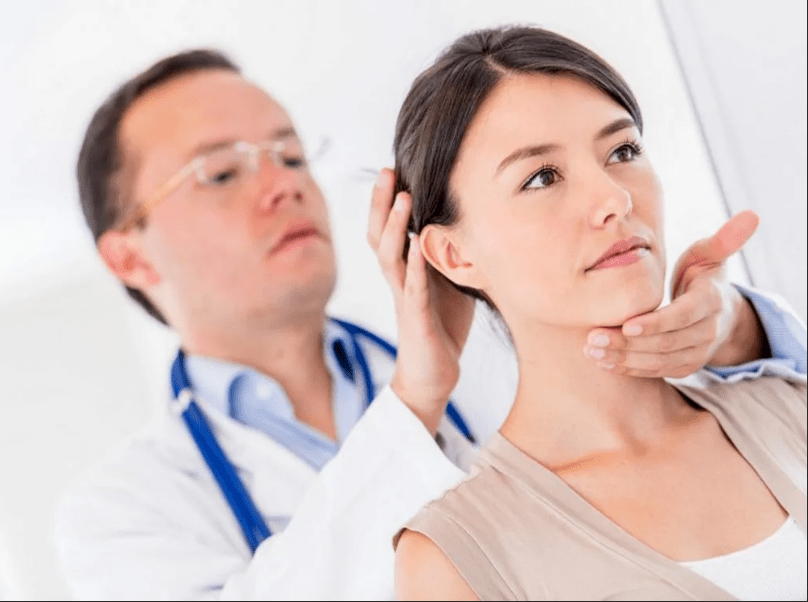 Diagnose einer zervikalen Osteochondose