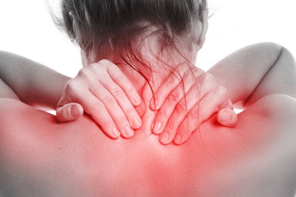 Nackenschmerzen, Symptome einer Osteochondrose